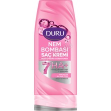 3 Adet Duru Güçlü ve Parlaklık Nem Bombası Saç Kremi 385 ml