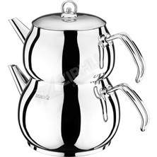 Akdeniz Küre Metal Jumbo Boy Çaydanlık