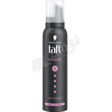 4 Adet Taft Power Mega Güçlü Kaşmir Saç Köpüğü 150 ml
