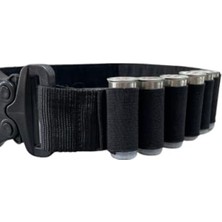 Cekar Store Utx 12 Kalibre 32’li Taktik Fişeklik Kemeri – Yüksek Mukavemetli Lastik, Taktik Toka, Esnemez Yapı