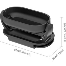 Cekar Store Manyetik Pov Şapka Kemer Çanta Askılı Aksiyon Kamera Tutucu | Güçlü Mıknatıs | Eller Ser Çekim | INSTA360 Go 3 / Go 3s ile Uyumlu Ni Kamera Askısı | LC90