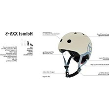 Cekar Store And Helmet Bebek Kaskı Xxs-S Açık Gri 181206-96360