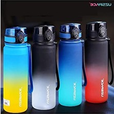 Cekar Store Fiftyfifty 500ML Çift Renk Softtouch Ff Collection Tritan Su Matarası Sarı-Lacivert