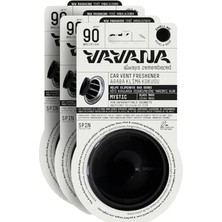 Cekar Store Vavana Spin Araba Klima Kokusu - Profesyonel Otomobil Kokusu | Bpa & Sıvı Içermez | 90 Gün Etkili 3'lü Set (Mystıc)