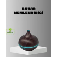 Pileli Store Aromaterapi Difüzörü 550 ml Ultrasonik Nemlendirici Otomatik Kapanma Özellikli