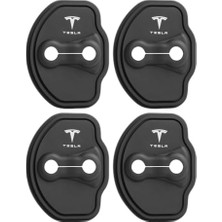 Cekar Store Tesla Model Y Juniper ile Uyumlu Kapı Kilit Lastiği 4'lü Takım
