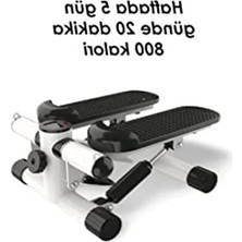 Cekar Store Slipt Ipli Fitness Stepper Egzersiz Aleti Total Body Twister Crosstep Step Siyah