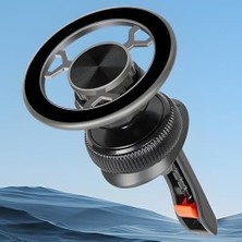 Cekar Store Romofy Manyetik Telefon Tutucu Magsafe Ile Uyumlu Havalandırma Için [güçlü Mıknatıslar] - Kancalı Cep Telefonu Tutacağı Araba Telefon Tutucu - Izgara Klipsli Oto Tutucu