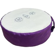 Cekar Store Doğal Ham Bez Karabuğday Dolgulu Zafu Meditasyon Nderi & Ham Bez Lavantalı Karabuğday Göz Yastığı