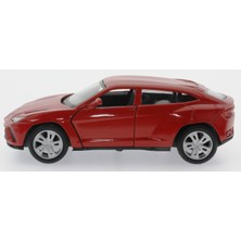 MEGA Çek Bırak Kırmızı Metal Araba SL6601B