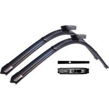 Cekar Store Silecek Süpürgesi Ön Muz Tipi 600MM+450MM 24"+18" Renault Megane Ii 02-08, Megane Iv 15, Talisman 15 Max 121 04 102