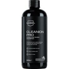 Cekar Store Nasiol Cleanion Pro New Formula Araç Konsantre ŞAMPUAN-500 Gr-Narenciye Kokulu Fırçasız Oto Yıkama,detailing, Bol Köpüklü Otomobil Temizleme Shampoo
