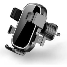 Cekar Store Airwent Ultra Güçlü 360 Döner Klipsli Havalandırma Araç Içi Telefon Tutucu Araç Tutucu