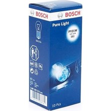 Cekar Store Bosch PY21W 12V 21W 93 Sinyal Sarı Amber 10 Adet