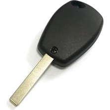 Cekar Store Autohan Keys Renault Clio 3, Kangoo 2, Master Uyumlu 2 Butonlu Siyah Anahtar Kabı, 2006-2012 Model