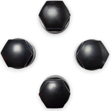 Cekar Store Şifreli Bijon Kapağı Siyah 4 Adet 4M0601173C Seat Ibiza ile Uyumlu 2022-2025