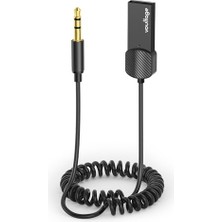 Cekar Store Bluetooh 5.4 Aux Jack Kablosuz Araç Ses Dönüştürücü Kiti