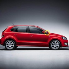 Cekar Store Sağ Dış Dikiz Aynası Önü Üçgen Plastik 6R0853274A Vw Polo ile Uyumlu 2010-2017