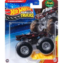 Cekar Store Hot Wheels FYJ44 Monster Trucks 1:64 Araba Tv Serıes Batmobıle JDP89