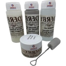 Cekar Store Koyu Bej Oto Döşeme Boya Seti ve Deri Çatlak Giderici Dolgu Tamir Macunu