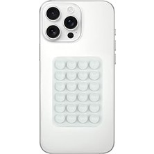 Cekar Store Babilden Telefon Arkasına Yapışan Silikon Vantuzlu Telefon Kılıfı Tutucu Araç Telefon Tutucu Ahtapot Vakumlu Telefon Tutucu (Açık Pembe (Yapışkanlı))