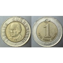 Banknoting Türkiye Cumhuriyeti 1 Ytl 2006.