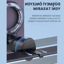 Cekar Store Polham Pro Süper Manyetik Araç Içi Telefon Tutucu, Havalandırma Sıkıştırmalı Stabil Telefon Tutucu