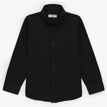 U.s. Polo Assn. Erkek Çocuk Siyah Gömlek Basic 50324687-VR046