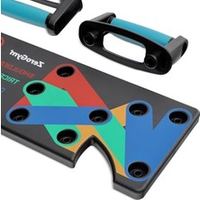 Cekar Store Gym Çok Fonksiyonlu Şınav Tahtası, Şınav Barı, Karın, Göğüs, Omuz, Kol, Sırt, Egzersiz Aleti