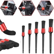 Cekar Store Buffer 5’li Çok Amaçlı Araç Içi ve Dış Yüzey Temizlik & Detaylandırma Fırça Seti