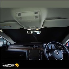 Cekar Store Titanyum Gümüş Oto Güneşlik 140X80 cm