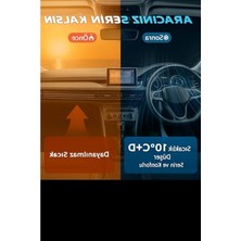 Cekar Store Araba Ön Cam Güneşlik Araba Araç Içi Güneşlik Araç Için Ön Cam Güneşliği 78-68 cm 2 Parça