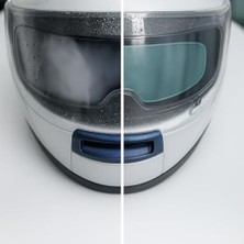Cekar Store Buğu Önleyici Motosiklet Kaskı Vizörü – Su Geçirmez Anti-Fog Lens Filmi, Çizilmeye Dayanıklı Koruyucu Katman, Gece Görüş Netleştirici, Evrensel Uyumlu