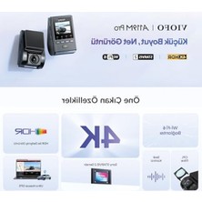 Cekar Store Vıofo A119M Pro 4K Hdr Sony Starvıs 2 Sensörlü Wi-Fi 6 Gps'li Araç Kamerası