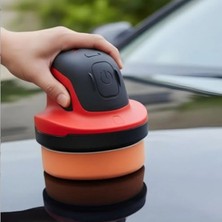 Cekar Store ACC-1199 Şarjlı Polisaj Makinesi – 10 cm Parlatma Yüzeyi, Sünger Seti, Hafif ve Ergonomik Tasarım