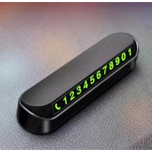 Cekar Store Araç Içi  Telefon Numarası Fosforlu Numaratör Oto Cam Kartı