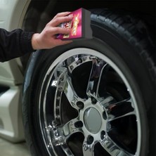 Cekar Store Lastik Parlatıcı Temizleyici Jel Lastik Temizleme Jeli 500ML + Sünger Hediyeli.