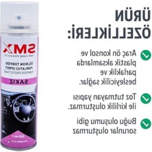 Cekar Store Silikonlu Torpido Plastik Parlatıcı, Yenileyici 2X220 ml (Sakız Parfümlü)