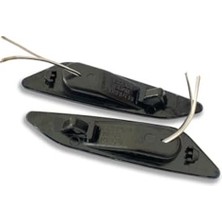 Cekar Store Fiat Egea Düz Ledli Çamurluk Sinyali Sağ Sol Takım (Soketsiz)