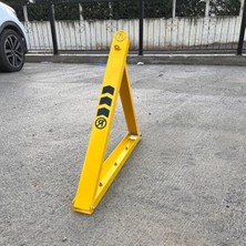 Cekar Store Üçgen Bariyer Asma Kilitli Üçgen Otopark Bariyeri Üretimi Kyb-17 3mm