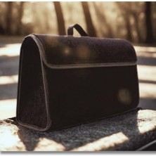 Cekar Store Araç Bagaj Düzenleyici Organizer Çanta – Su Geçirmez Keçe Malzeme, Katlanabilir, Cırt Cırtlı Sabitleme, Oto Bagaj Organizeri