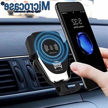Cekar Store Araç Içi Wireless Kablosuz Şarj Özellikli Telefon Tutucu Q12 - AL3527
