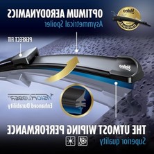 Cekar Store Silencio Flat Blade Set Silecek Seti Bmw X3 F25 (2014-2017), X4 (2014-2018), Volvo S40 Iı (2004-2010) (650+500 Mm) 574687