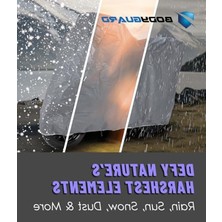Cekar Store Bodygard Motosiklet Brandası Su Geçirmez Motor Branda - Gri (2x Large)