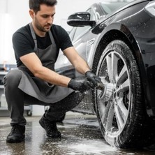 Cekar Store Buffer Çok Amaçlı Araç Temizlik Fırçası, Siyah, Ergonomik Tasarım, Oto Iç ve Dış Yüzeyler Için, Jant Koltuk Halı Torpido, 5 Adet