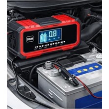 Cekar Store Auhma AOC22 Akü Şarj ve Onarım Cihazı - 12V 15A-24V 8A Otomatik Seçim Dijital Ekran