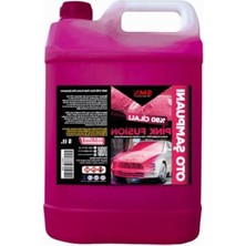 Cekar Store Pink Fusion%90 Cilalı Oto Şampuanı 5 Lt ve  Köpük Yapıcı Pompa 2 Lt