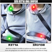 Cekar Store 2 Adet Araba Emniyet Kemeri Klipsleri, Yetişkinler Için Evrensel Oto Emniyet Kemeri Ayarlayıcı, Konforlu Araba Omuz Boyun Koruyucu Kayış Konumlandırıcı, Araba Için Emniyet Kemeri Tutucu