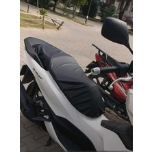 Cekar Store Vi Caro (624) Evo 200I Motosiklet Sele Kılıfı Siyah Su Geçirmez Scooter Sele Kılıfı Sym Joyride ile Uyumlu