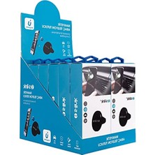 Cekar Store SL-AT18 Universal Ayarlanabilir Siyah Mıknatıslı Araç Telefon Tutucu